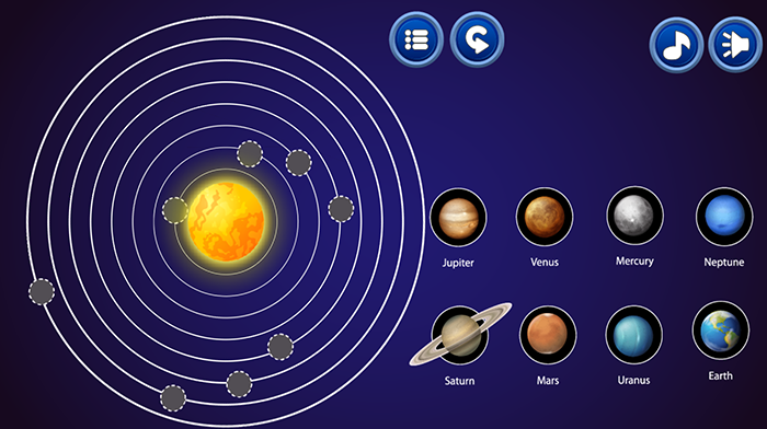 ﻿Solar System - HTML5 Game - Construct 3 - 1