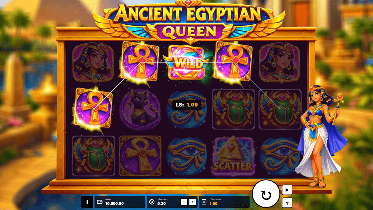 Ancient Egyptian Queen - Construct 3 HTML5 Game Source Code