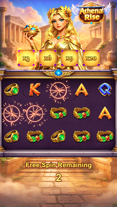 Athena Rise - HTML5 Game - 2