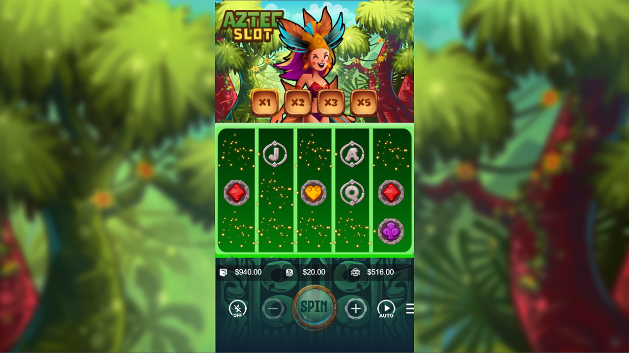 Aztec Slot - HTML5 Game - 2