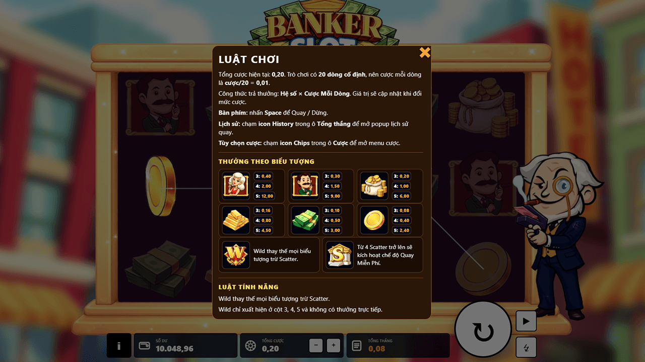 Banker Slot - Construct 3 HTML5 Game Source Code