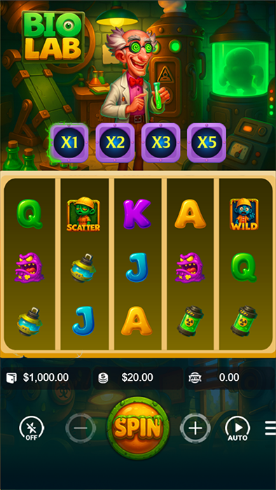 BioLab - HTML5 Game