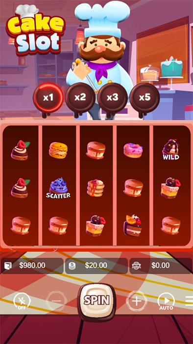 Cake Slot - HTML5 Game