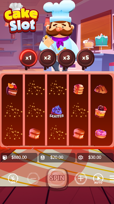 Cake Slot - HTML5 Game