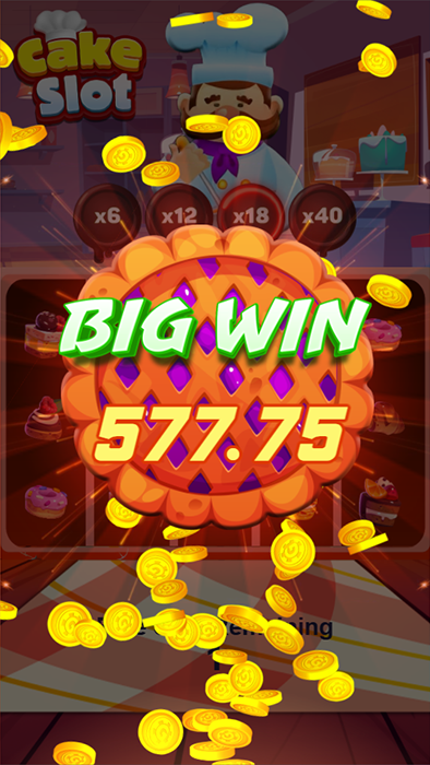 Cake Slot - HTML5 Game