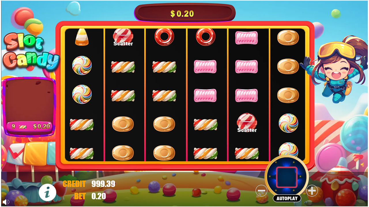 Candy Slot - HTML5 Game - 2