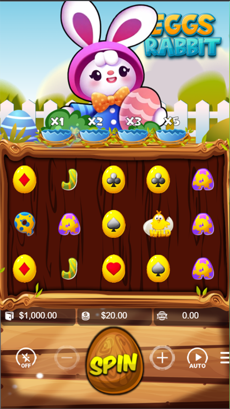 Eggs Rabbit - HTML5 Game - 1