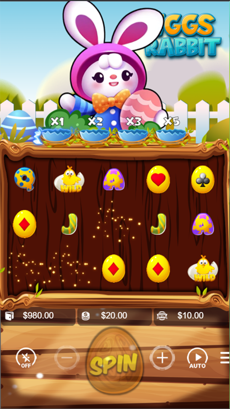 Eggs Rabbit - HTML5 Game - 2