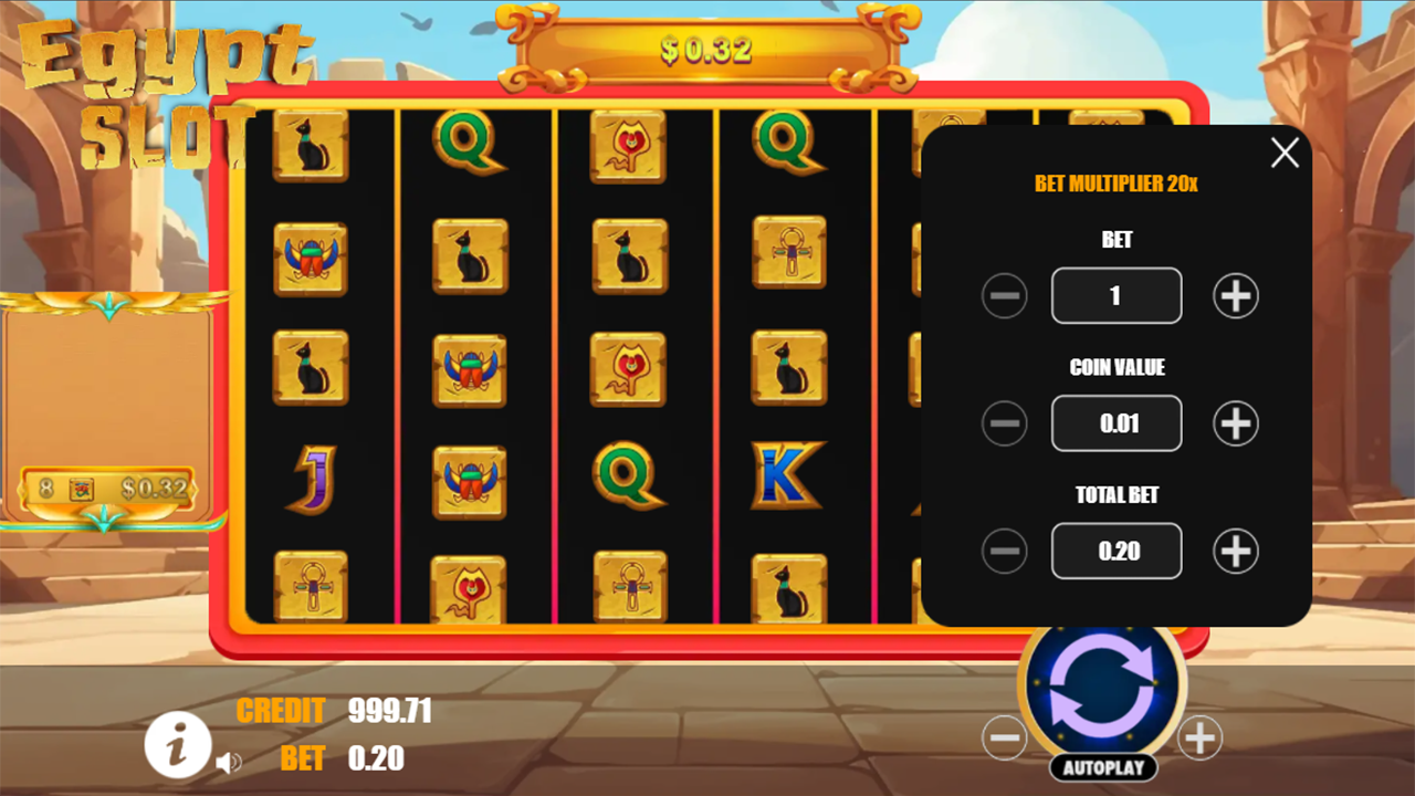 Slot Egypt - HTML5 Game - 1