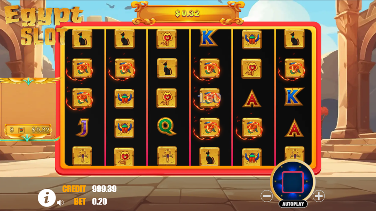 Slot Egypt - HTML5 Game - 3