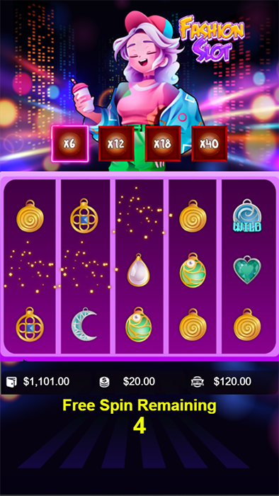 Fashion Slot - HTML5 Game