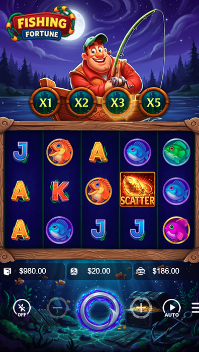 Fishing Fortune - HTML5 Game