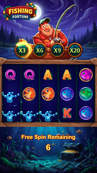 Fishing Fortune - HTML5 Game