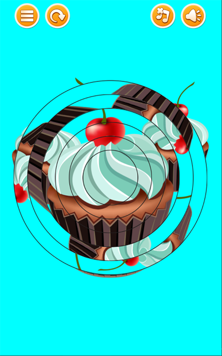 Food Circle - HTML5 Game - Construct3 - 1