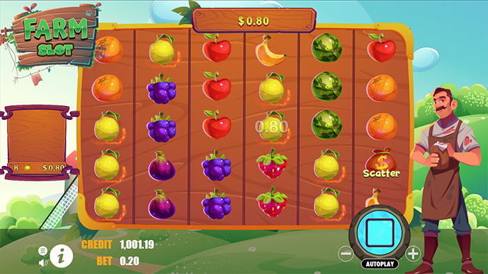Farm Slot - HTML5 Game - 3