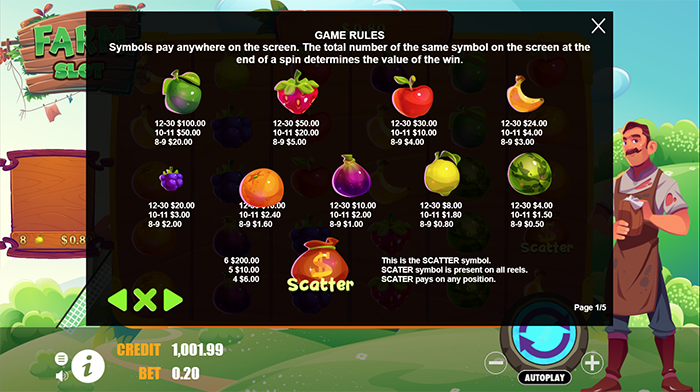 Farm Slot - HTML5 Game - 4