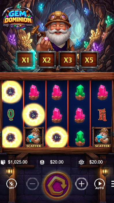 Gem Dominion - HTML5 Game