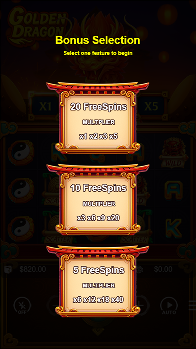 Golden Dragon - HTML5 Game