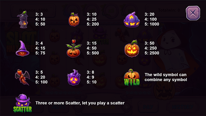Halloween Slot - HTML5 Game - 2