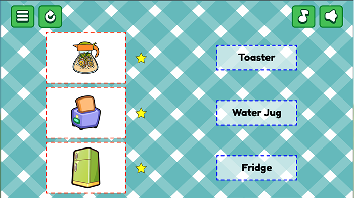 Kitchen Word - HTML5 Game - Construct 3 - 2