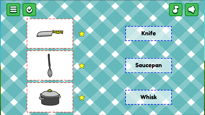 Kitchen Word - HTML5 Game - Construct 3 - 3