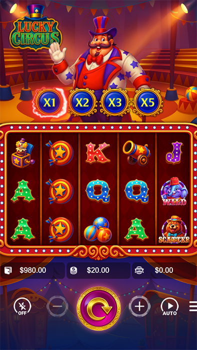 Lucky Circus - HTML5 Game