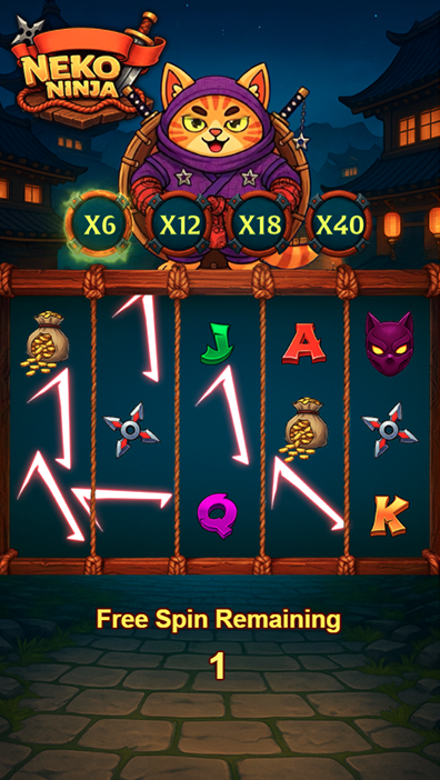 Neko Ninja - HTML5 Game