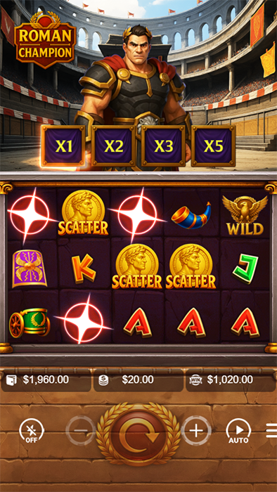 Roman Champion - HTML5 Game