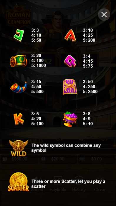 Roman Champion - HTML5 Game