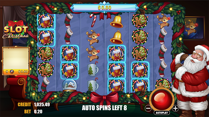Slot Christmas - HTML5 Game - 3