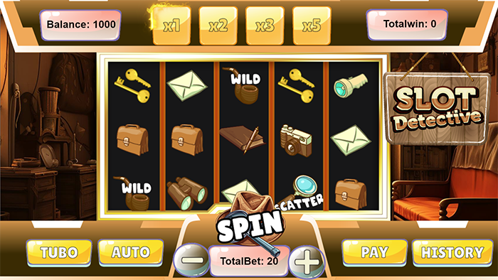 Slot Detective - HTML5 Game - 1