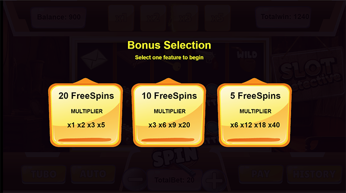 Slot Detective - HTML5 Game - 2