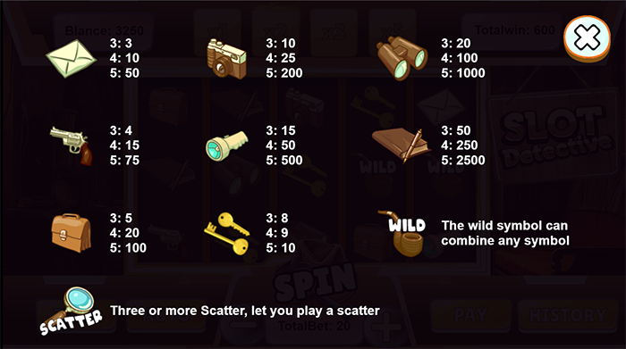 Slot Detective - HTML5 Game - 4