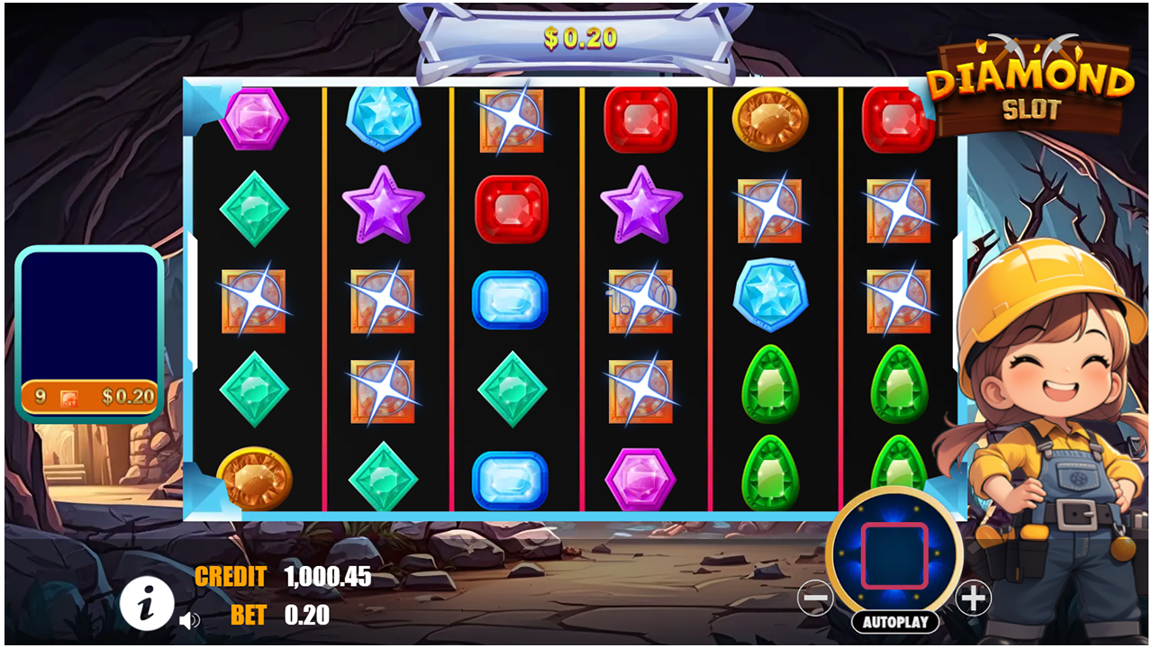 Slot Diamond - HTML5 Game