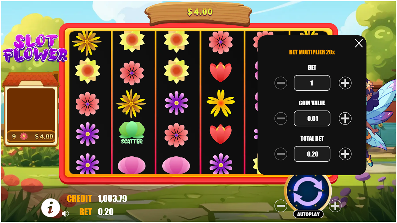 Slot Flower - HTML5 Game