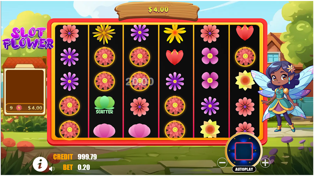 Slot Flower - HTML5 Game
