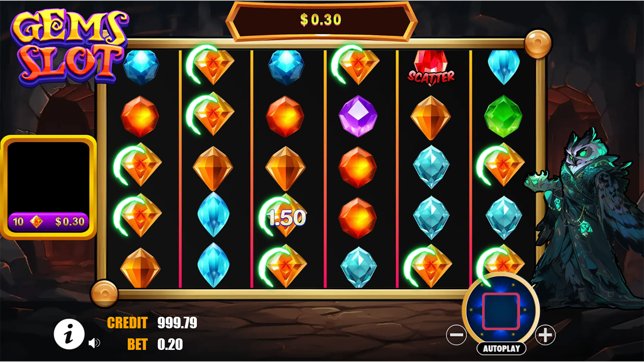 Slot Gems - HTML5 Game