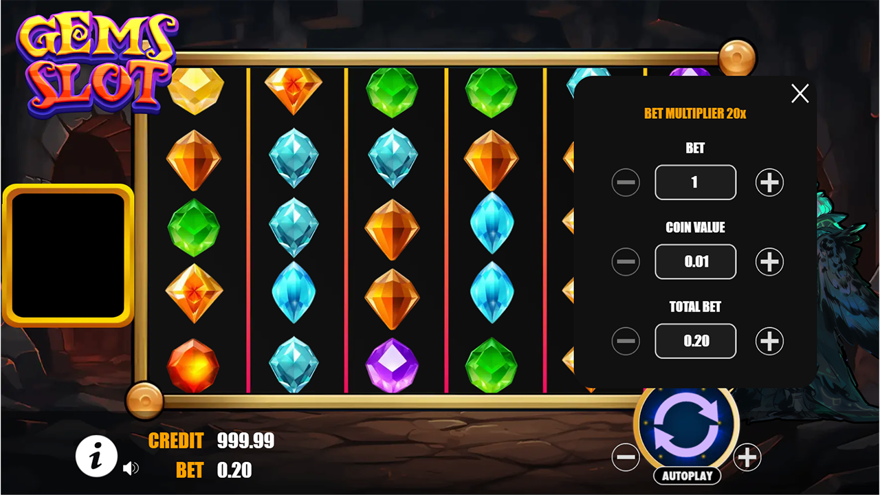 Slot Gems - HTML5 Game