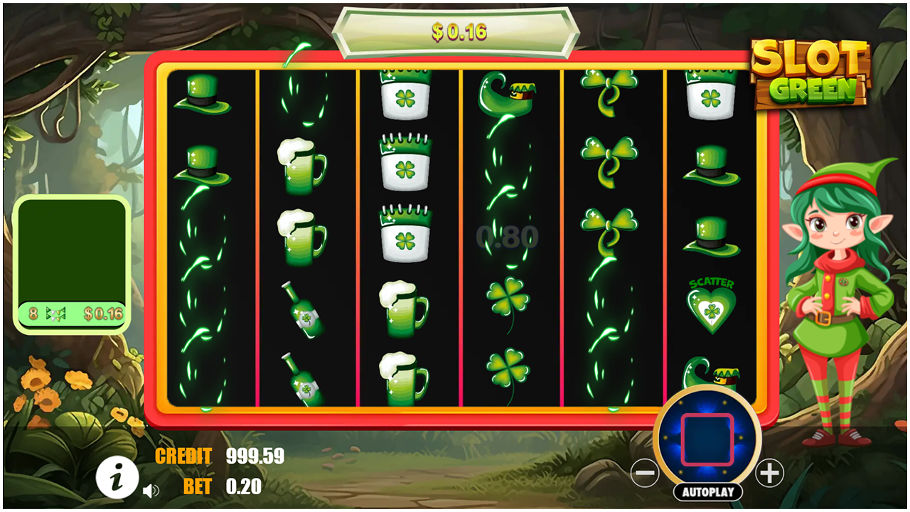 Slot Green - HTML5 Game - 2