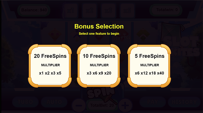 Slot Kites - HTML5 Game - 2