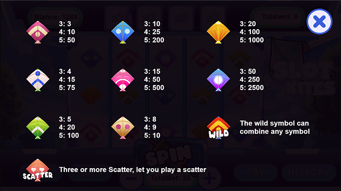 Slot Kites - HTML5 Game - 4