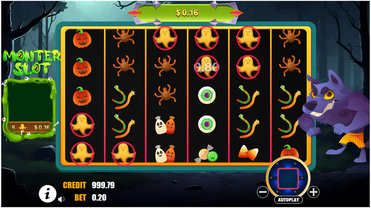 Slot Monster - HTML5 Game - 2