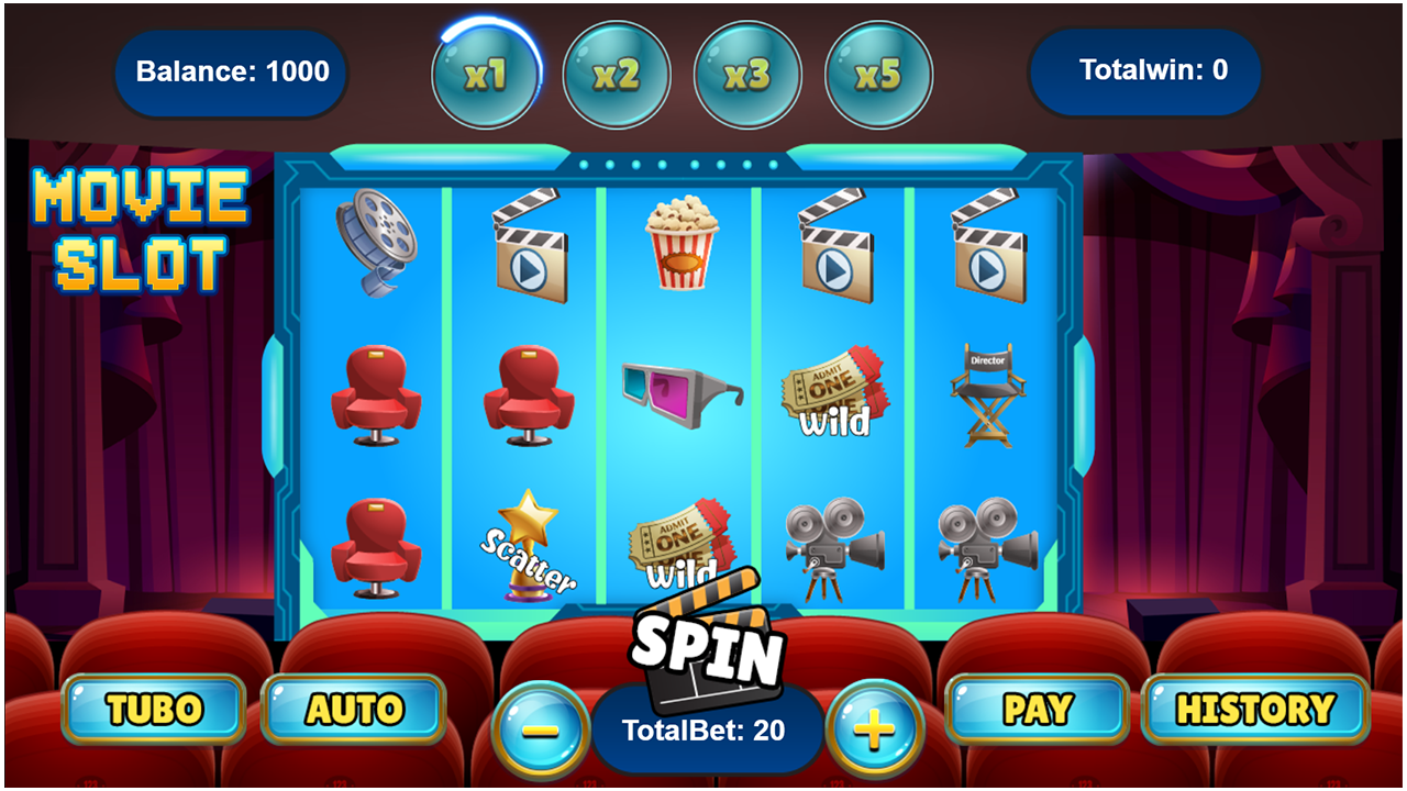 Slot Movie - HTML5 Game - 1