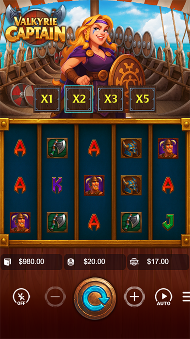 Valkyrie Captain - HTML5 Game