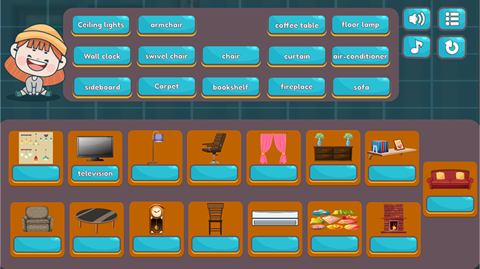 Vocab Lounge - HTML5 Game - Construct 3 - 2